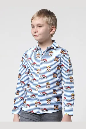 JACK & JONES Boys Paw Patrol Printed Casual Shirt