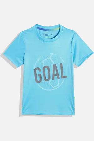 Indian Terrain Boys Typography Printed Sports T-shirt