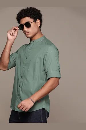 Roadster The Lifestyle Co. Pure Cotton Printed Casual Shirt
