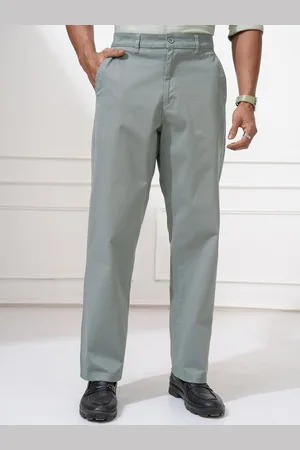 LocoMotive Men Cotton Regular Fit Regular Trousers