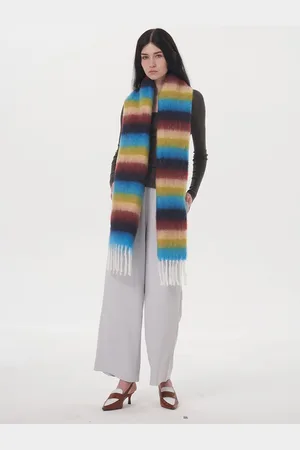JC Collection Women Striped Scarf