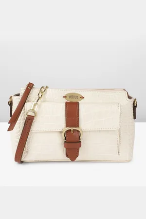 Hidesign Ee Eliza Animal Textured Leather Structured Sling Bag