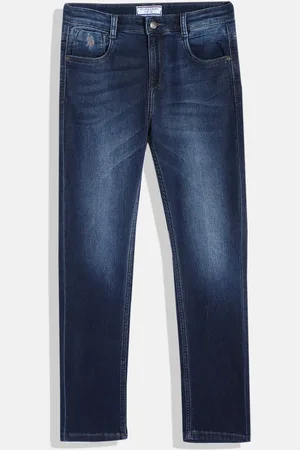 Ralph Lauren Boys Slim Fit Mid-Rise Light Fade Stretchable Jeans