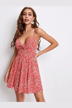 Corsica Women Floral Print Fit & Flare Dress