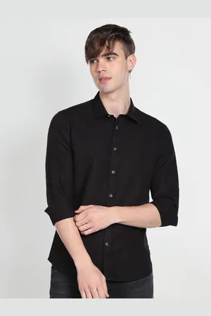 Flying Machine Men Slim Fit Opaque Casual Shirt