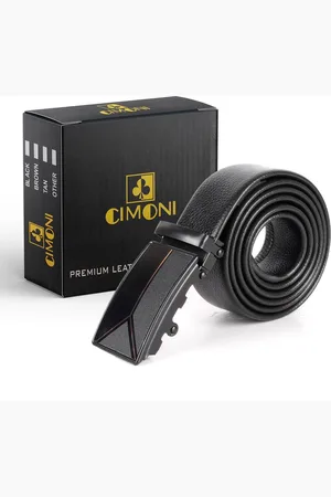 Cimoni Men Textured Formal Belt