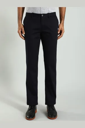 Indian Terrain Men Mid-Rise Trousers