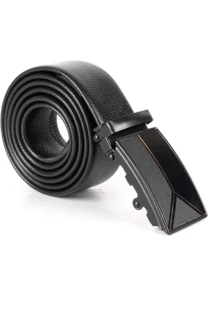 Cimoni Men Black Autolock Belt