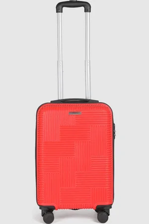Teakwood Leathers Andaman 360-Degree Rotation Hard Sided Cabin Size Trolley Bag - 38L