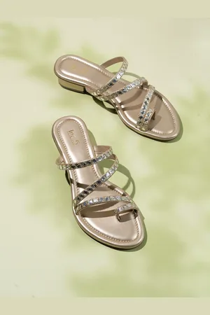 Inc 5 Women Embellished Block Heel Sandals