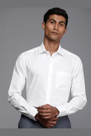 Louis Philippe Classic Fit Pure Cotton Formal Shirt