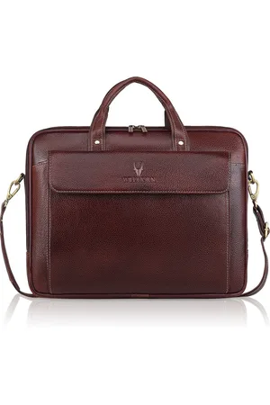 WildHorn Men Textured Laptop Bag
