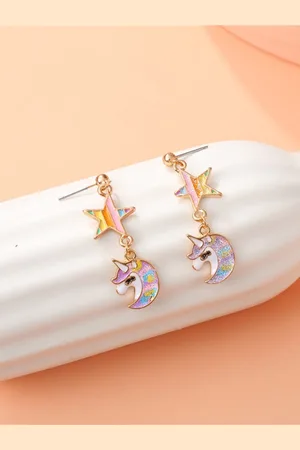 EL REGALO Contemporary Half Hoop Earrings