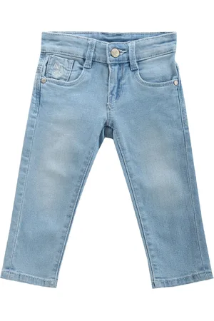 Ralph Lauren Boys Classic Slim Fit Light Fade Stretchable Jeans