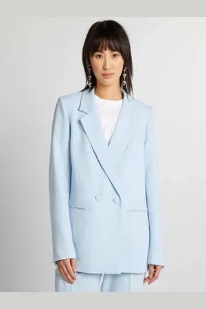 KIABI Women Striped Longline Open Front Long Sleeves Jacket