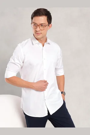 Nautica Classic Fit Pure Cotton Water Repellent Casual Shirt