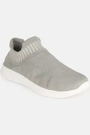 Tokyo Talkies Women Textured Textile Slip-On Sneakers