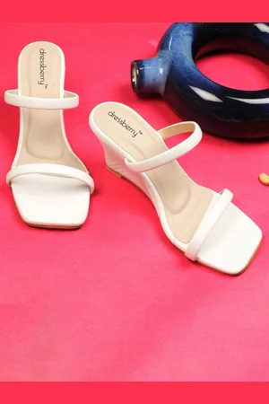 DressBerry Women PU Wedge Sandals