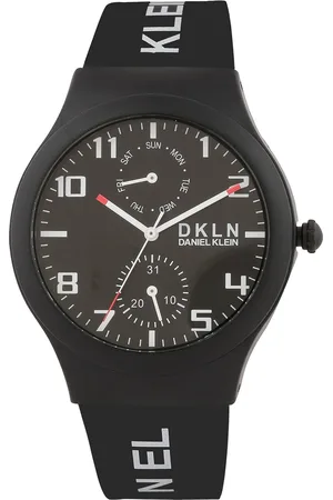 Daniel Klein Men Black Analogue Watch DK.1.12476-3