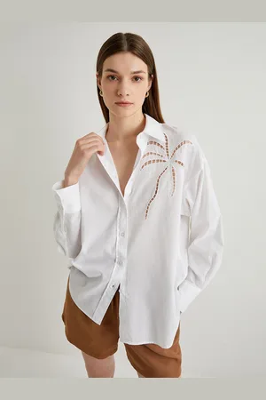 Koton Women Solid Opaque Casual Shirt