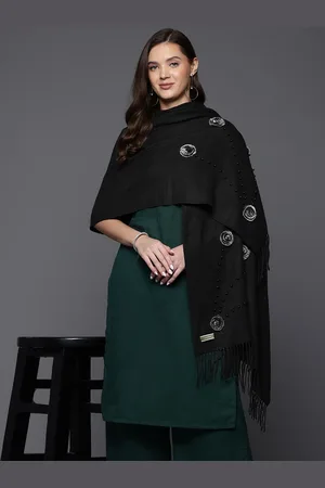 Cayman Embellished Woollen Stole