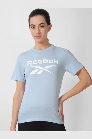 Reebok Brand Logo Printed Pure Cotton T-Shirt