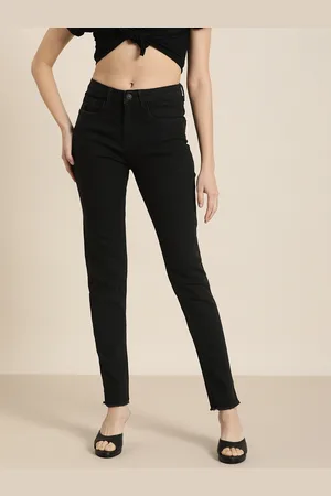 Moda Rapido Women Black Skinny Fit High-Rise Stretchable Jeans