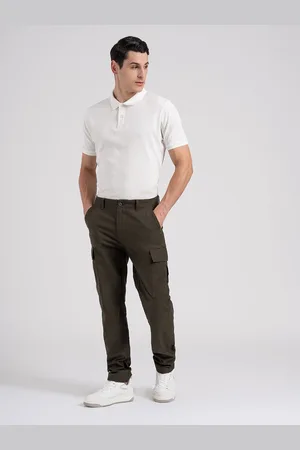 Red Tape Men Relaxed Cargos Trousers