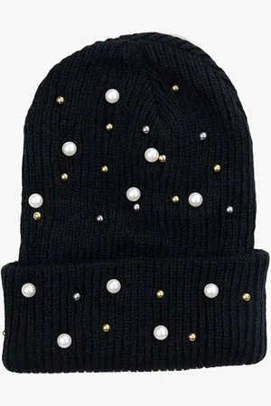 Kazo Women Embellished Acrylic Beanie