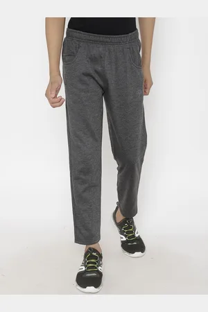Chimprala Boys Grey Dry Fit Solid Joggers