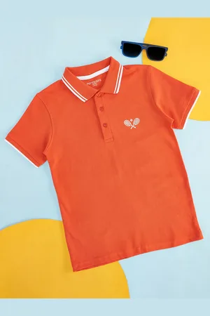 Pantaloons Boys Polo Collar Cotton T-Shirt