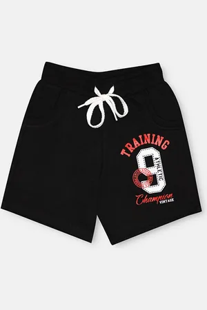 Chimprala Boys Typography Printed Cotton Outdoor Shorts