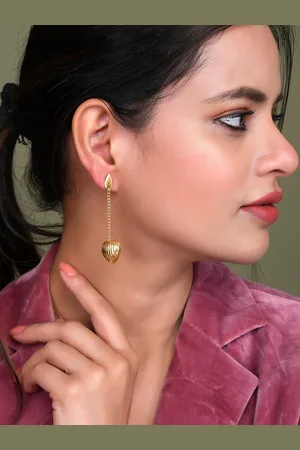 Silvermerc Designs Gold-Plated Drop Earrings