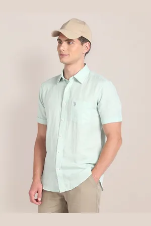 U.S. Polo Assn. Spread Collar Casual Shirt