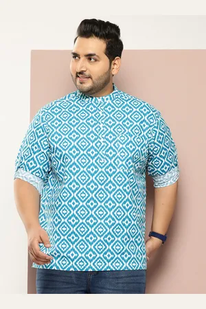 Sztori Men Standard Opaque Printed Casual Pure Cotton Shirt
