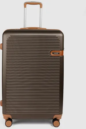 Teakwood Leathers Textured Hard-Sided Large-Sized Check-In Trolley Bag 96L