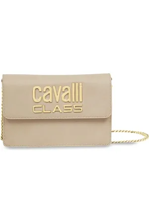 Roberto Cavalli Structured Crossbody Sling Bag