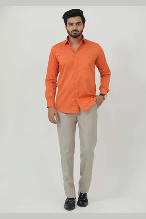 Blue Bird Classic Spread Collar Casual Shirt