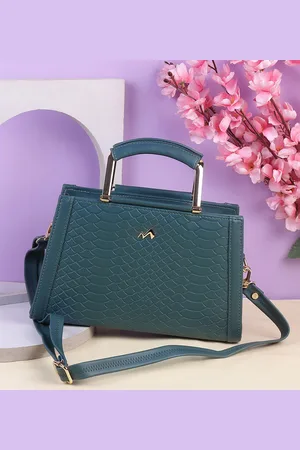 Metro Colourblocked Structured Handheld Bag