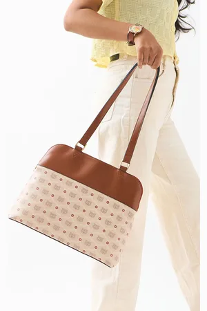 Chumbak Printed PU Structured Shoulder Bag