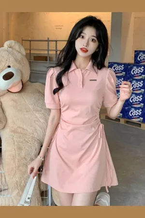 Stylecast Women Shirt Collar A-Line Dress