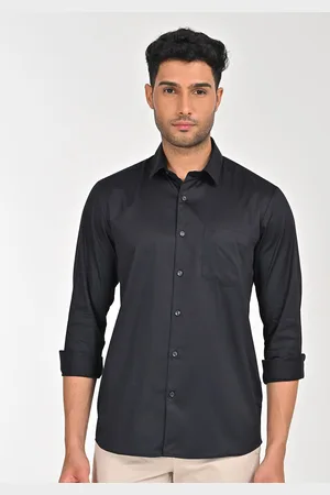 Indian Terrain Men Slim Fit Opaque Casual Shirt