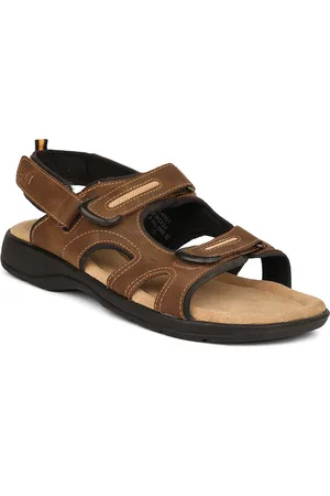 Bata Men Brown Comfort Sandals