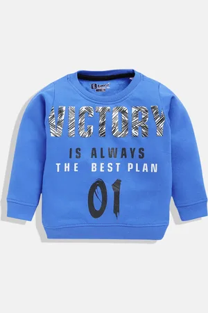 Eteenz Boys Printed Premium Cotton Sweatshirt