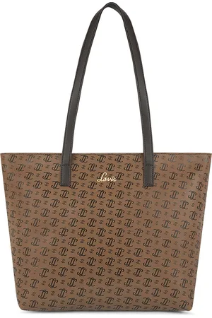 LAVIE Women Brand Logo Printed Shopper Leather Shoulder Bag