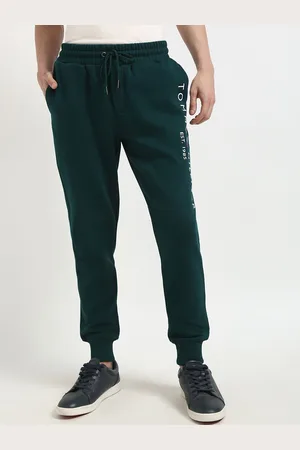 Tommy Hilfiger Men Printed Cotton Brand Logo Track Pants