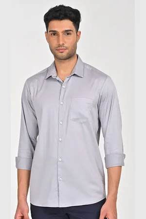 Indian Terrain Men Slim Fit Opaque Casual Shirt