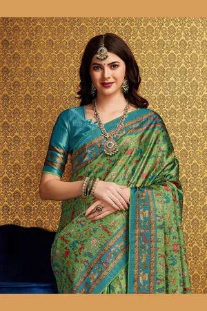 Ishin Warli Printed Saree