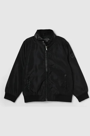 Max Collection Boys Stand Collar Bomber Jacket