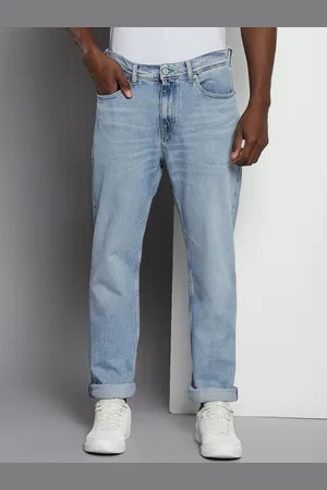 Tommy Hilfiger Men Relaxed Fit Clean Look Light Fade Cotton Jeans